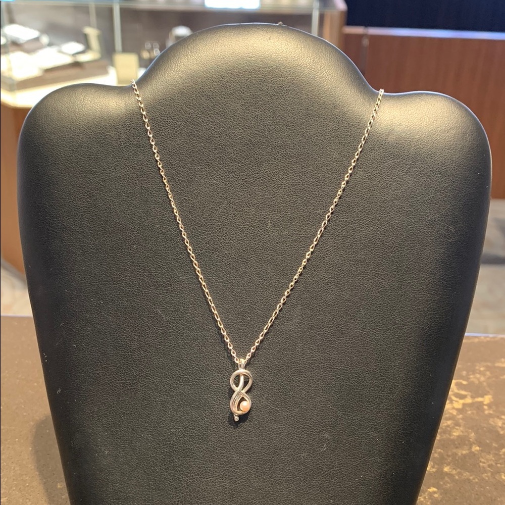 Genuine Pandora Infinity Knot Collier 925 Necklace ✨New